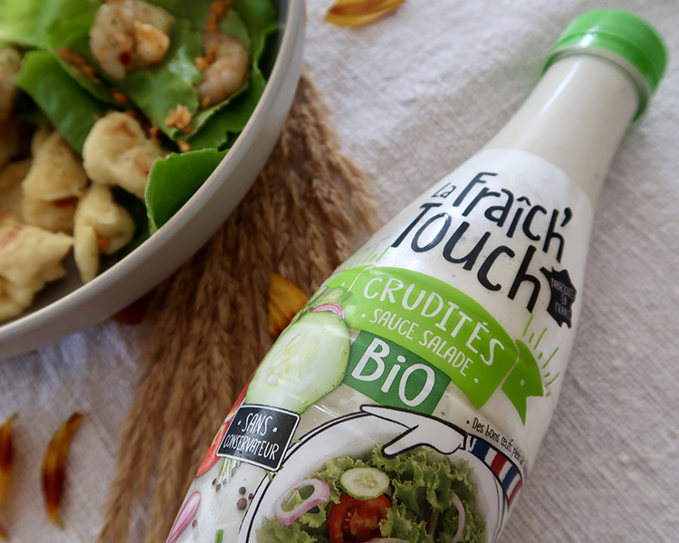 La Fraich'Touch sauce salade crudité Bio ambiance