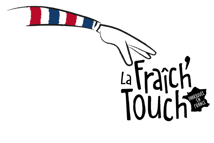 La Fraich'Touch logo et main made in France