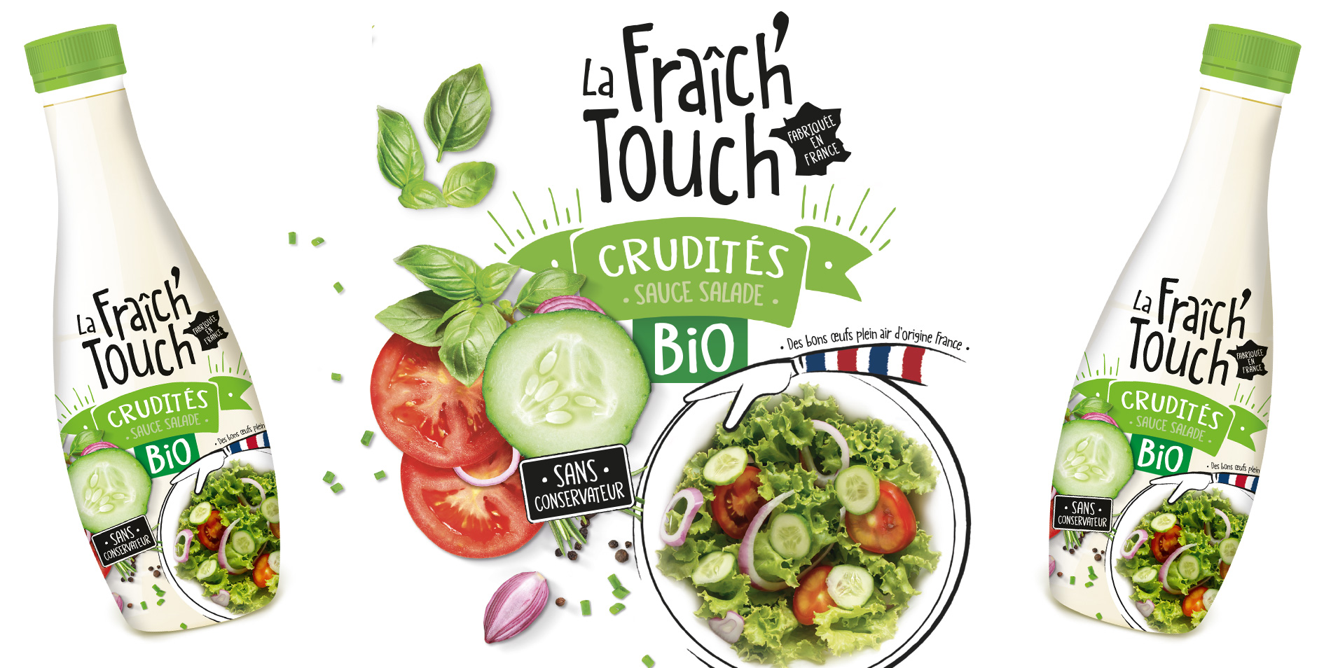 La Fraich’Touch sauce crudité bio La Fraich'Touch sauce crudité bio