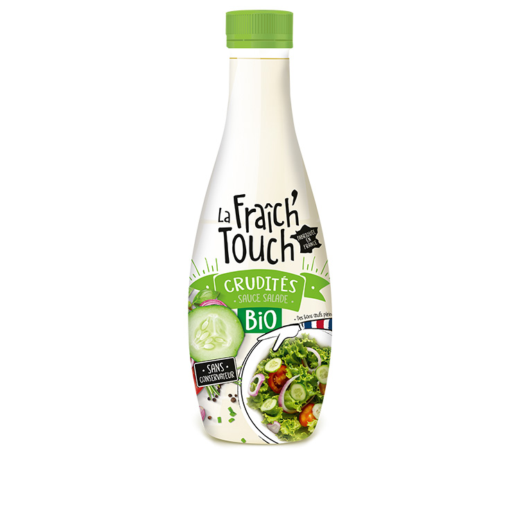 La Fraich’Touch sauces salade crudité bio produit La Fraich'Touch sauces salade crudité bio produit