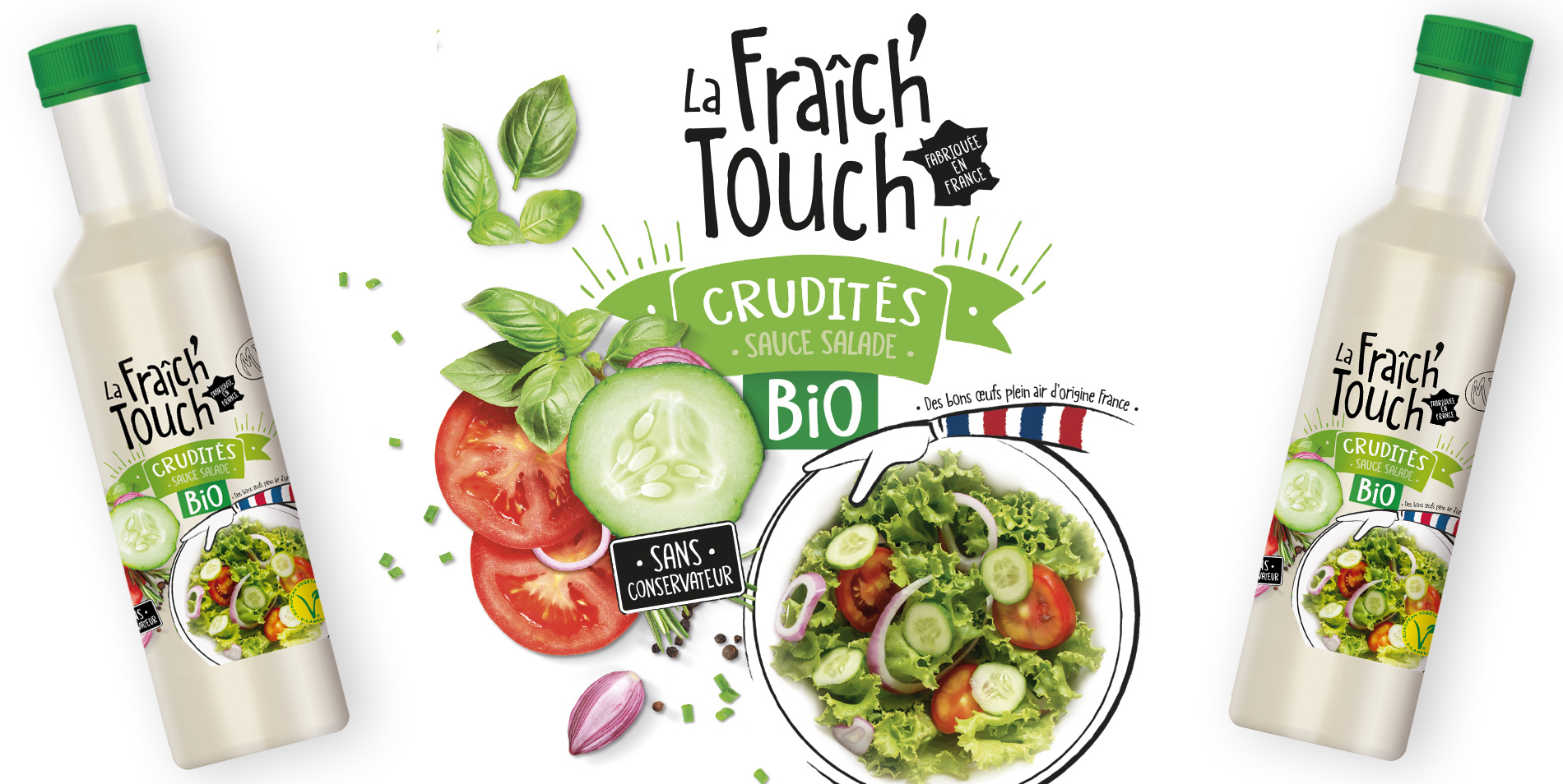 La Fraich'Touch sauce crudité bio