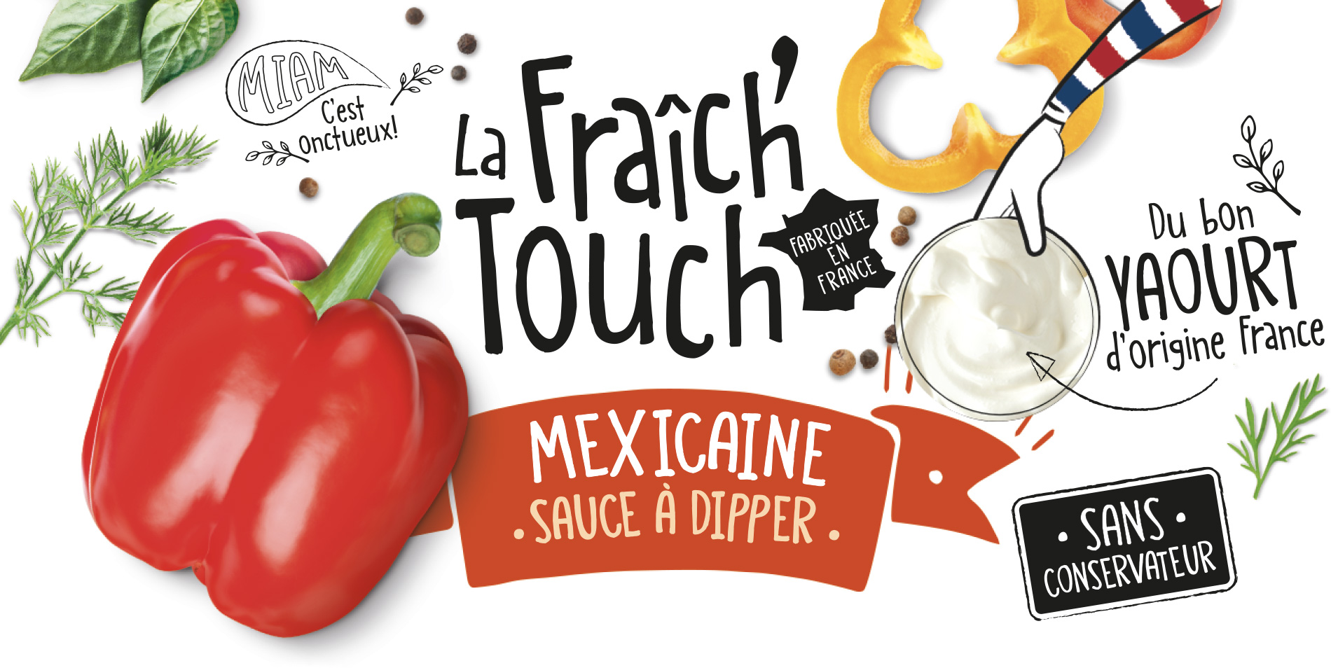 La Fraich'Touch cover sauce mexicaine