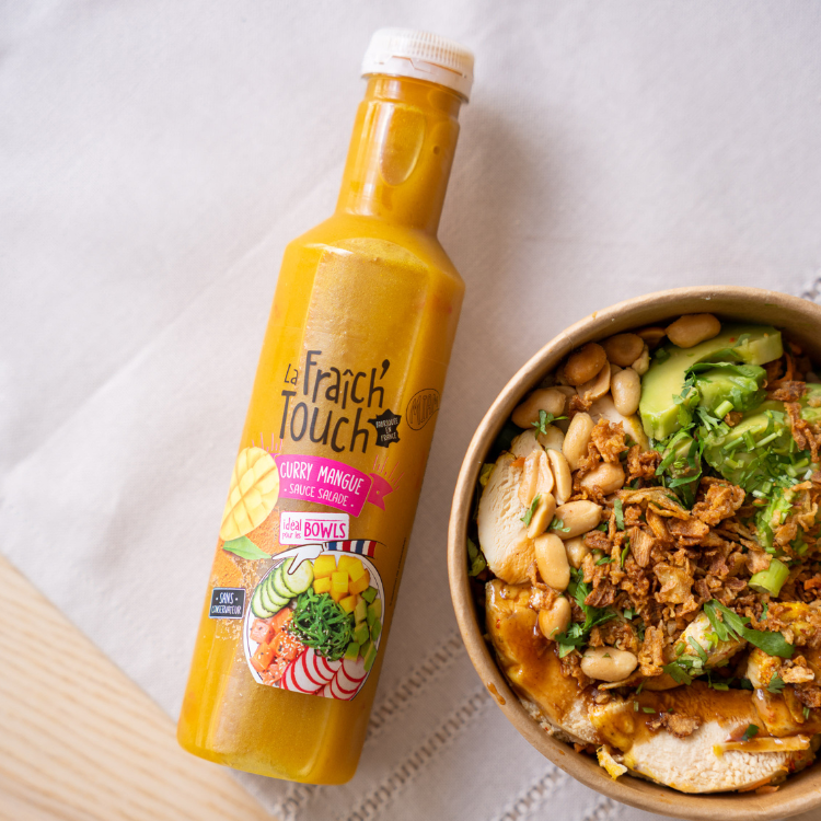 sauce à salade Curry-mangue