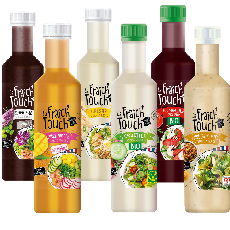 Visuel site LFT sauce à salade Sauce à salade La Fraîch'Touch